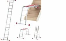 Werner 75012 12 Way Multi-Purpose Combination Ladder with Platform - 4x3 - New