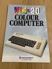 Rare Original Commodore 1982 VIC 20 Colour Brochure -??Retro Gift Idea??