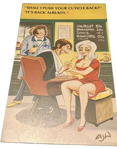 Vintage humorous postcard