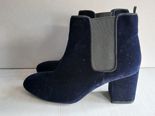 Ladies navy blue velvet - h&m,