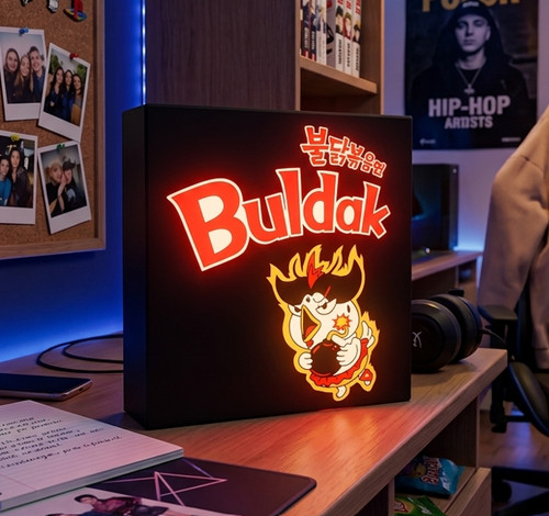 Buldak ramen led light - buldak, box