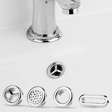 2pcs Bathroom Sink Overflow