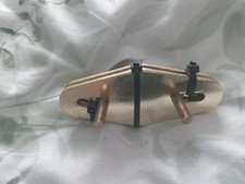 Divan Bed Base Connecting Link Bars 98mm Silver Nickle Plated Linking Bar & Bolt