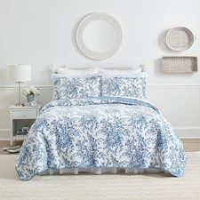 Laura Ashley Bedford Quilt Set