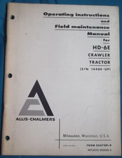 ALLIS CHALMERS HD-6E CRAWLER