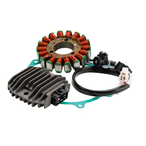 Magneto stator voltage - +,
