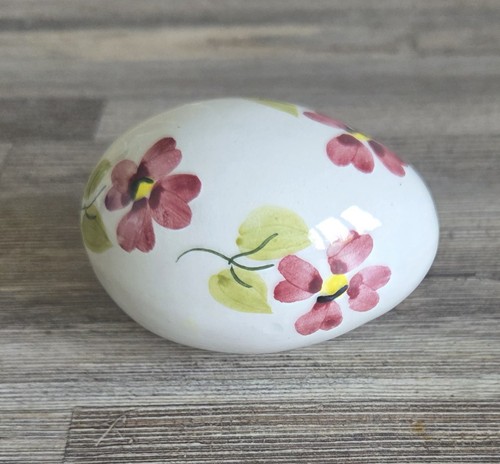 Ceramic hand painted egg home - ceramic,