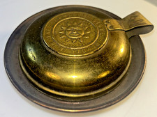 Seamless Spirit Stove by Midland Lighting Co. Brass Antique No 170420 11 cm Dia