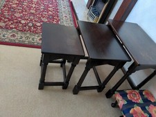 Vintage Wooden Nest of tables