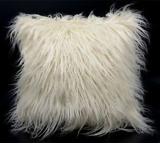 large cushion cover or cushions long Shaggy faux fur cushions 21x21" or 17x17"