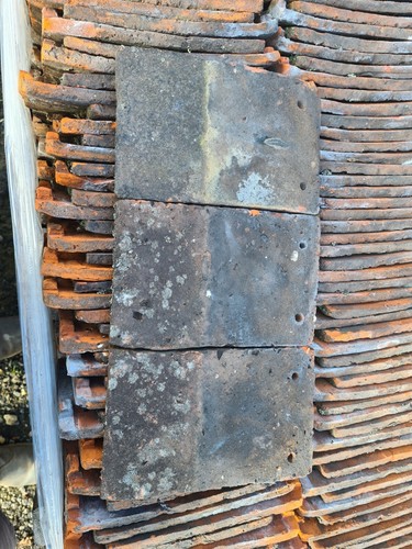 Handmade reclaimed clay roof - handmade,