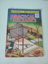 Vintage 1957 March Practical Mechanics Newnes Magazine Building A Home Workshop