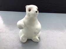 WHITE  BONE CHINA  POLAR BEAR