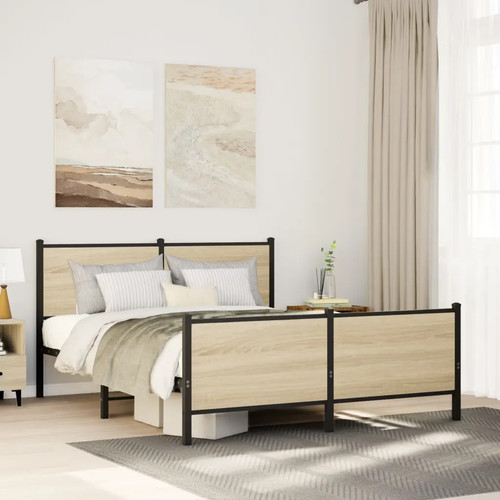 Walplus sonoma oak - sonoma, bed