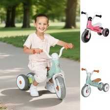 Toddler Balance Bike with No Pedal, 3 Silence Wheels for Indoor Outdoor