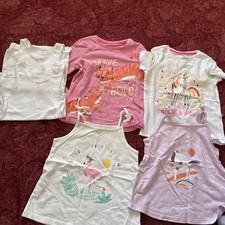 Girls Bundle Tops & Vests X 6