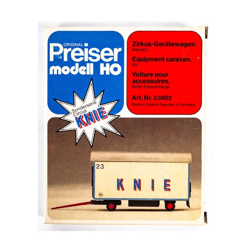 Preiser circus equipment - circus,