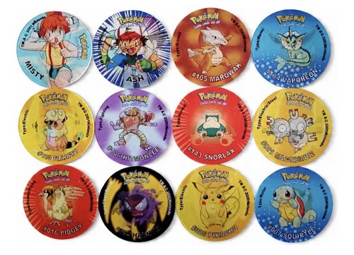 Pokemon lenticular tazos - 92,
