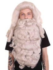 Deluxe Santa Beard & Wig Set
