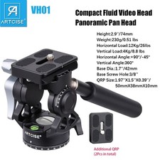 Tripod Head Professional Fluid