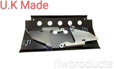 LAND ROVER DEFENDER 90, 110, 130 HEAVY DUTY SUMP/STEERING GUARD KIT BLACK 85  ON