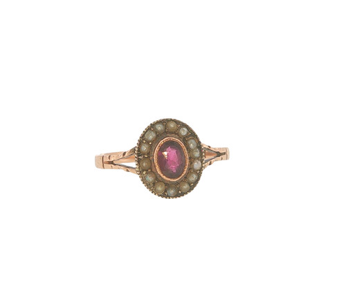 Antique 9ct rose gold - 9ct,