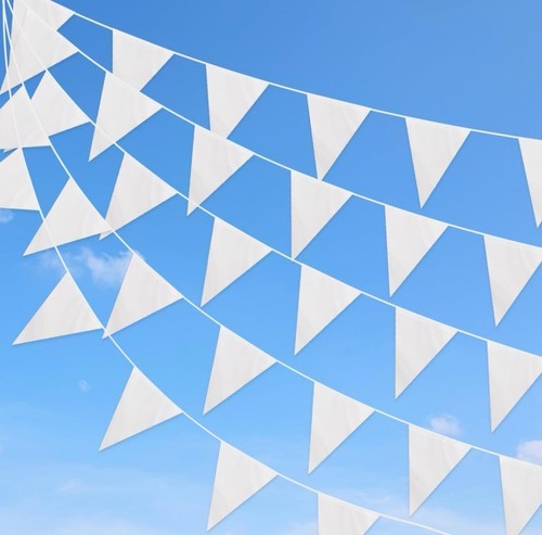 Newplain white triangle - white,