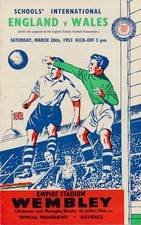 England wales schoolboy - v,
