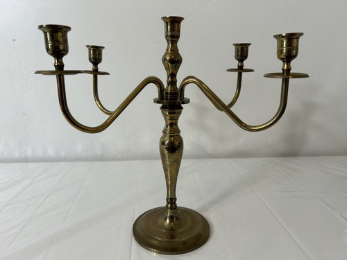 Vintage solid brass arm 5 - vintage,
