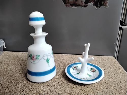 Vintage porcelain ring - vintage,