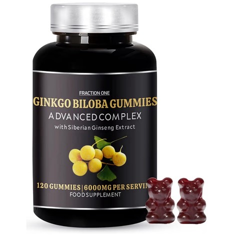 Ginkgo biloba gummies 120 - ginkgo,
