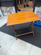 Small Vintage Teak Folding Table