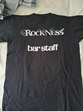 Rockness Carling Mens T-Shirt Logo Unisex Tee Fruit Of The Loom L