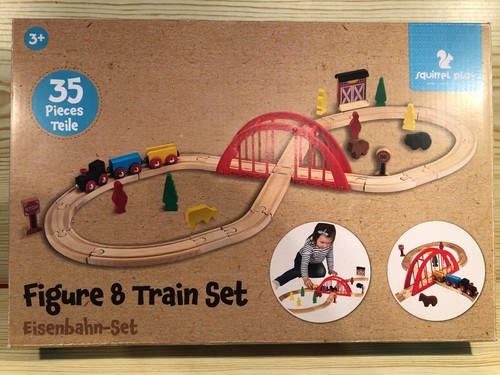 Squirrel play wooden - train, set