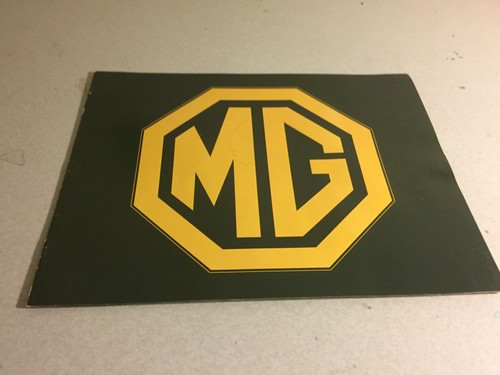 1979 sports car - mg,
