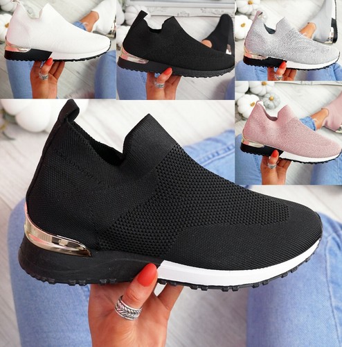 Ladies womens slip sock - ladies, on