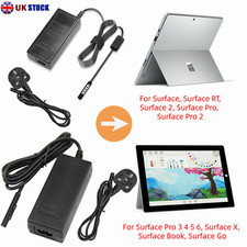 Charger For Microsoft Surface 2 RT Pro Windows 8 10.6 Tablet Surface Pro 3/4/5/6