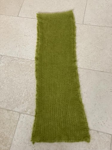 Ladies lime green hand - lime, knitted
