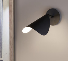 La Redoute Wall Lamp AMPM Funambule Black Metal Adjustable RRP £65 OPEN BOX