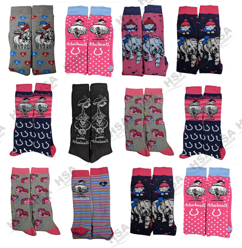 Ladies horse riding socks - riding, knee