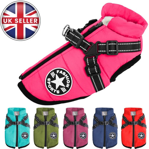 Waterproof dog coat - waterproof, with
