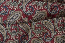 Tie Rack burgundy silk ascot /