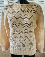 Knitted Vintage Style Chevron