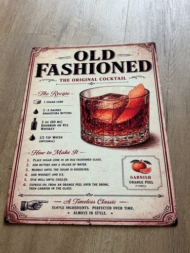 Old fashioned cocktail recipe - old,