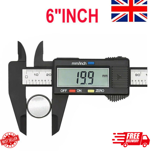 Lcd digital vernier - 6'',