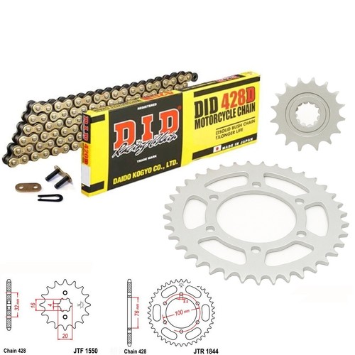 Mt125 chain and sprocket - mt125,