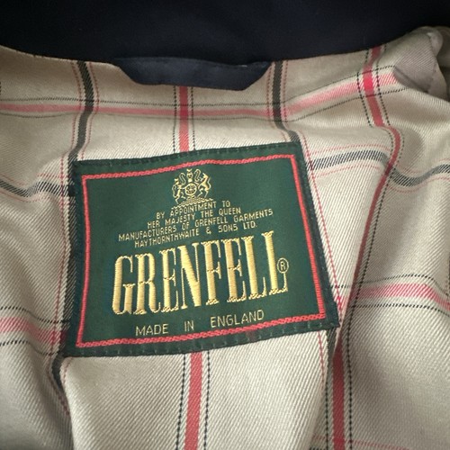 Grenfell men overcoat mac - men's,