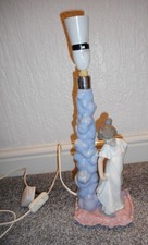 Nao Lladro Table Lamp Girl How