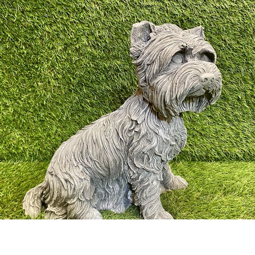 Concrete large westie - large, dog