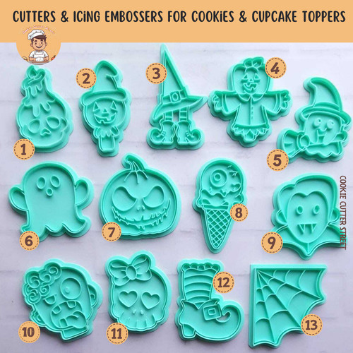 Fun halloween shape cookie - shape,